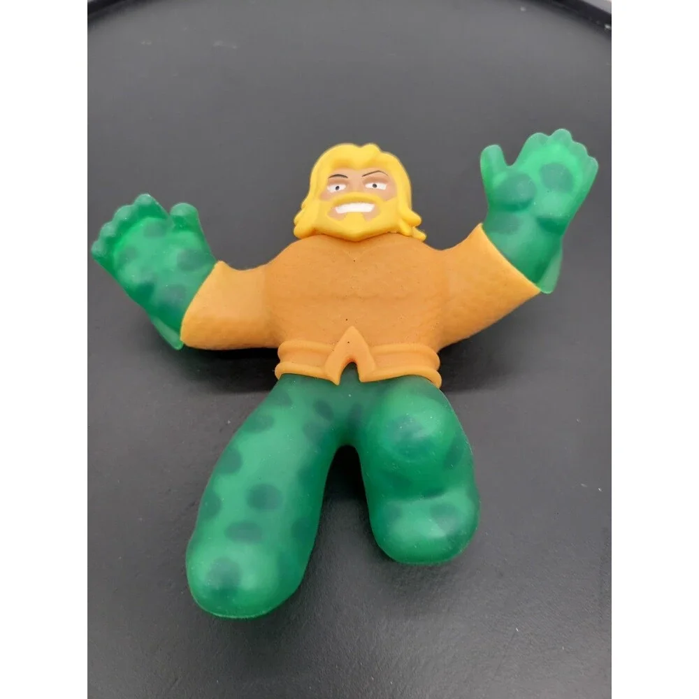 DC Heroes of Goo Jit Zu Hero Pack Aquaman  Squishy Stretchy  Heroes, 5